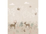 Tapety Yara - Fototapeta s lesními zvířátky Fototapeta s lesními zvířátky