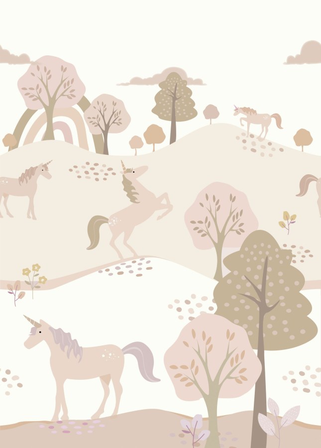 Tapety Yara - Fototapeta s jednorožci Fototapeta s jednorožci - Tapety Yara