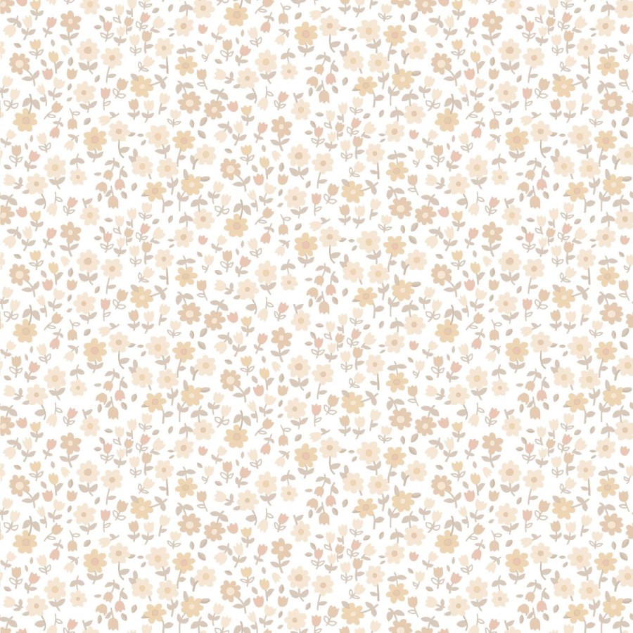 Květinová tapeta na zeď