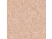 Tapety Yara - Hnědá tapeta na zeď Hnědá tapeta na zeď