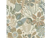 Tapety Yara - Květinová tapeta na zeď Květinová tapeta na zeď