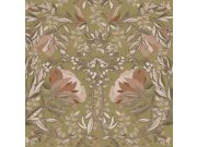 Květinová tapeta na zeď