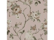 Květinová tapeta na zeď, růžová, Bloom, Esta Home Tapety Yara