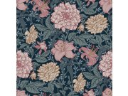 Květinová tapeta na zeď