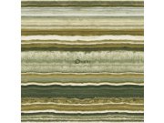 Olivově zelená mramorovaná Tapeta 337233