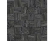 Tapety Yara - Šedočerná tapeta Dřevo Šedočerná tapeta Dřevo