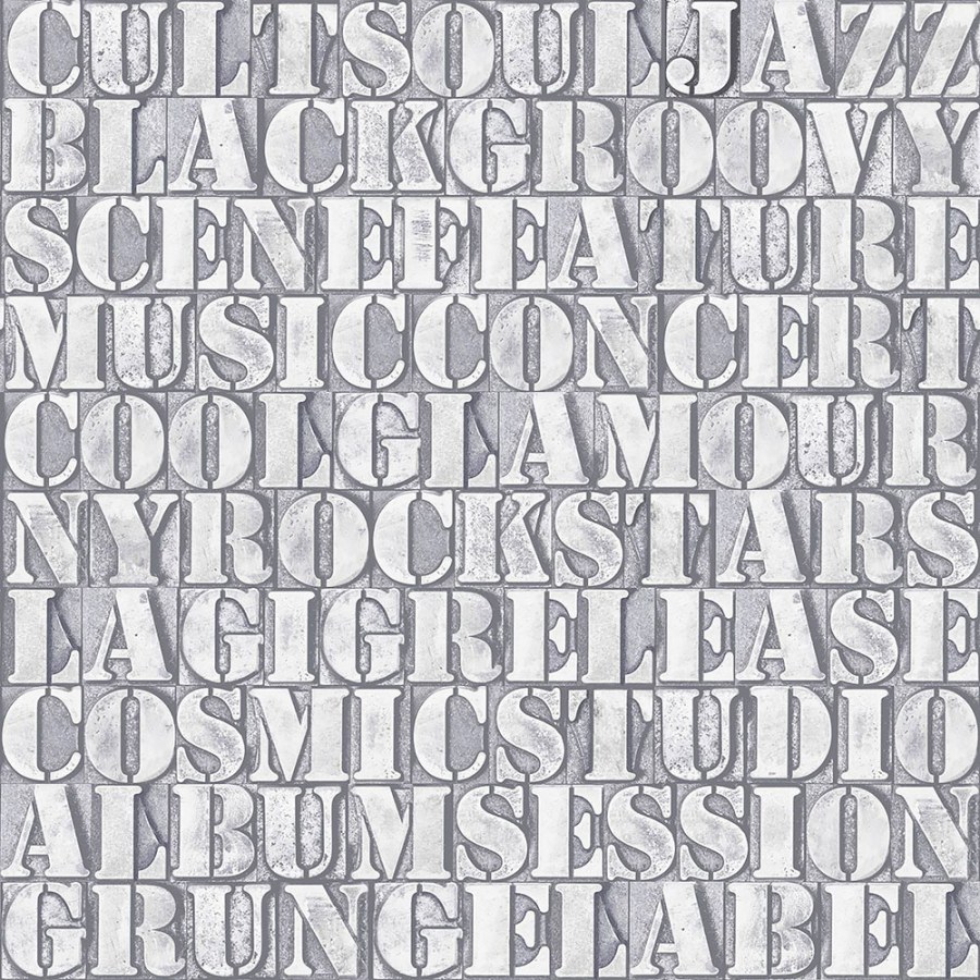 Šedostříbrná metalická tapeta - Tapety Yara