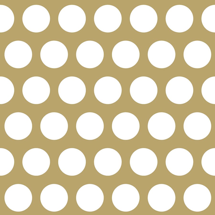 Tapety Yara - Zlatá tapeta s bílými puntíky 139116 Zlatá tapeta s bílými puntíky 139116 - Tapety Yara