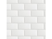 3d Tapeta vzor šedých obkladů 139120