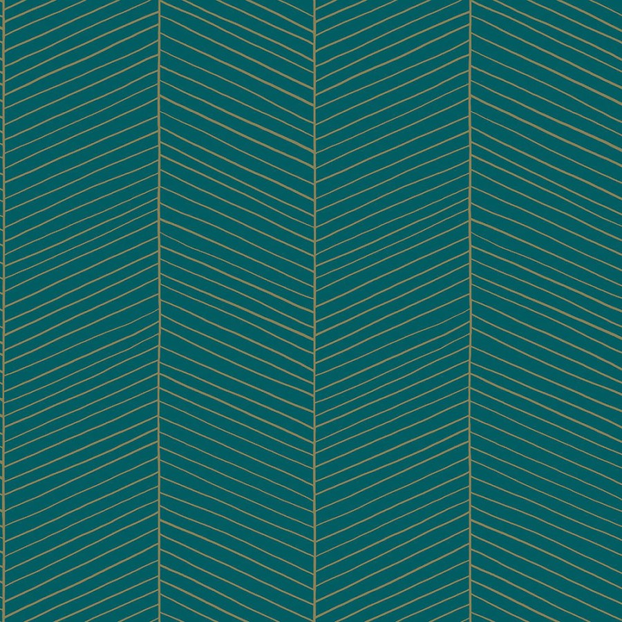 Tapety Yara - Tyrkysová tapeta s pruhy Tyrkysová tapeta s pruhy - Tapety Yara