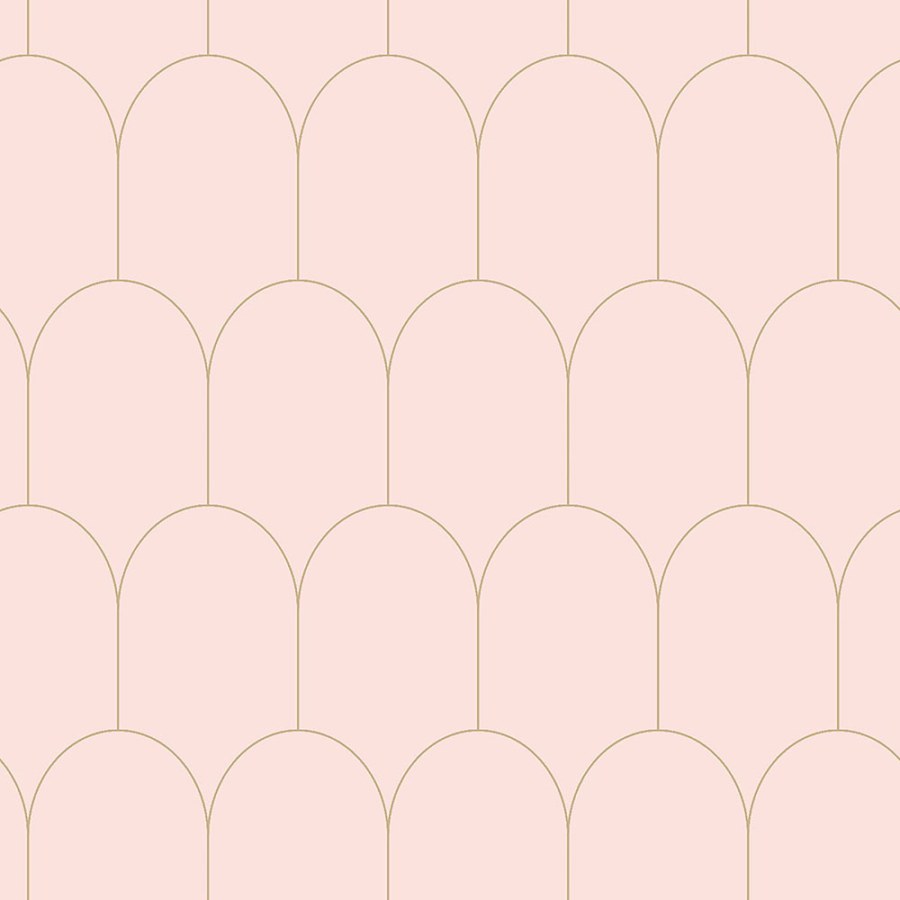 Růžová geometrická Tapeta 139201 - Tapety Yara