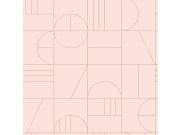 Tapeta na zeď, geometrický vzor, Art Deco, Esta Tapety Yara