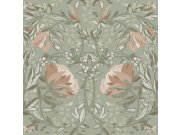 Tapety Yara - Secesní květinová tapeta na zeď Secesní květinová tapeta na zeď