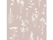 Tapety Yara - Růžová tapeta na zeď Růžová tapeta na zeď