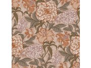 Tapety Yara - Béžová květinová tapeta na zeď Béžová květinová tapeta na zeď