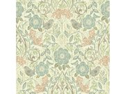 Tapeta s rostlinami a ptáčky, Vintage Flowers, Esta Home Tapety Yara
