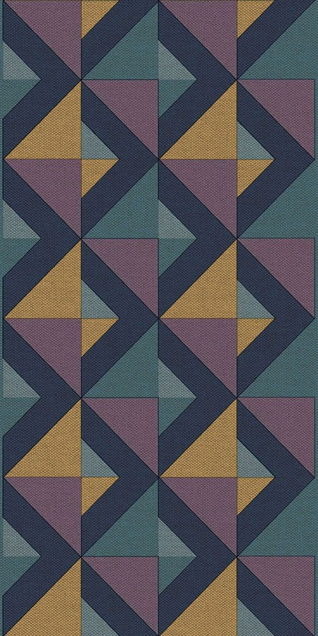 Tapety Yara - Geometrická tapetová bordura na zeď Geometrická tapetová bordura na zeď - Tapety Yara