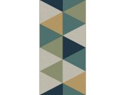 Tapety Yara - Geometrická tapetová bordura na zeď Geometrická tapetová bordura na zeď