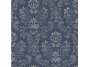 Tapety Yara - Modrá tapeta na zeď Modrá tapeta na zeď