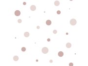 Tapeta s růžovými puntíky