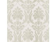 Tapety Yara - Krémovo-zelená tapeta na zeď Krémovo-zelená tapeta na zeď