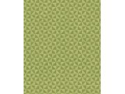 Zelená geometrická tapeta na zeď