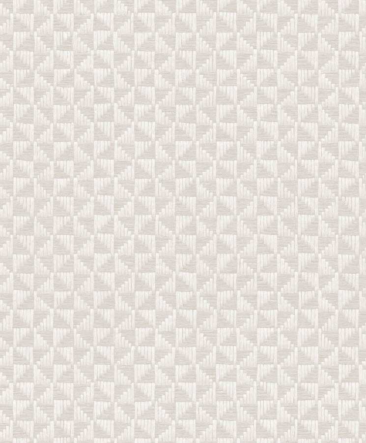 Tapety Yara - Šedo-béžová geometrická tapeta na zeď Šedo-béžová geometrická tapeta na zeď - Tapety Yara