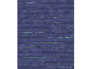 Modrá tapeta na zeď