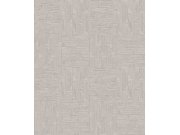 Tapety Yara - Šedo-béžová geometrická tapeta na zeď Šedo-béžová geometrická tapeta na zeď