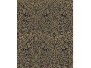 Tapety Yara - Černo-bronzová tapeta na zeď Černo-bronzová tapeta na zeď