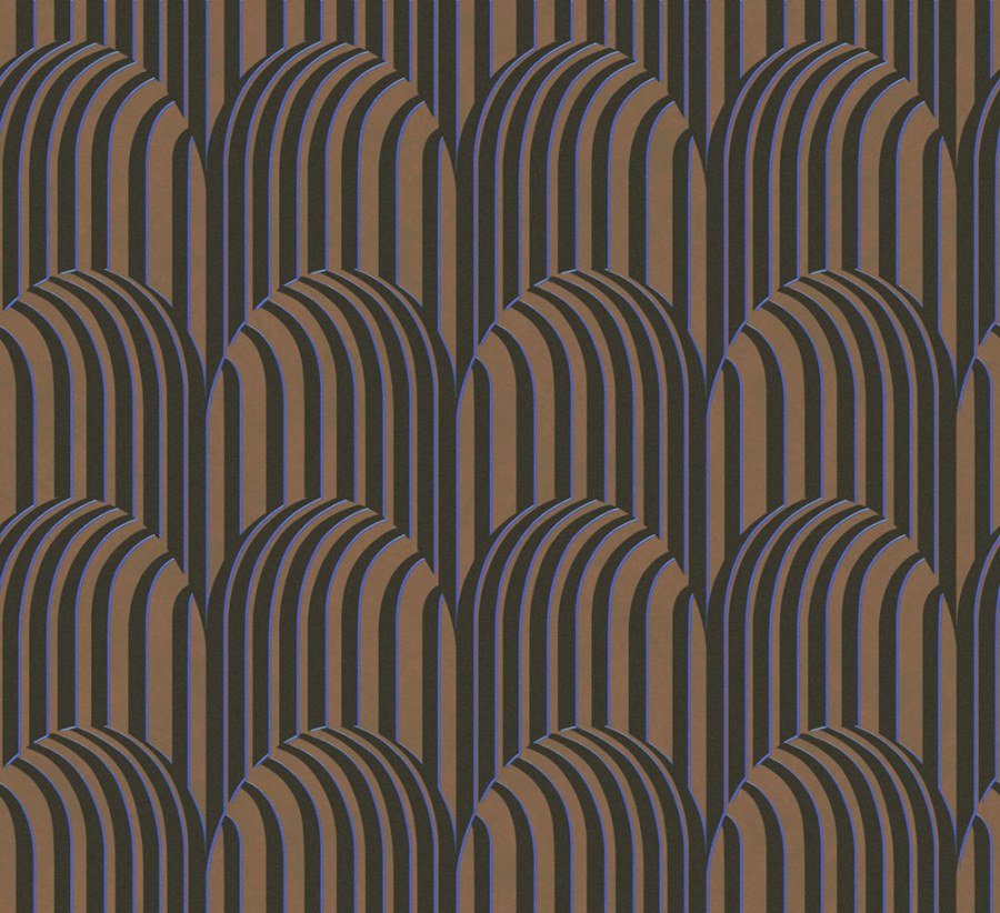 3D geometrická tapeta na zeď - Tapety Yara