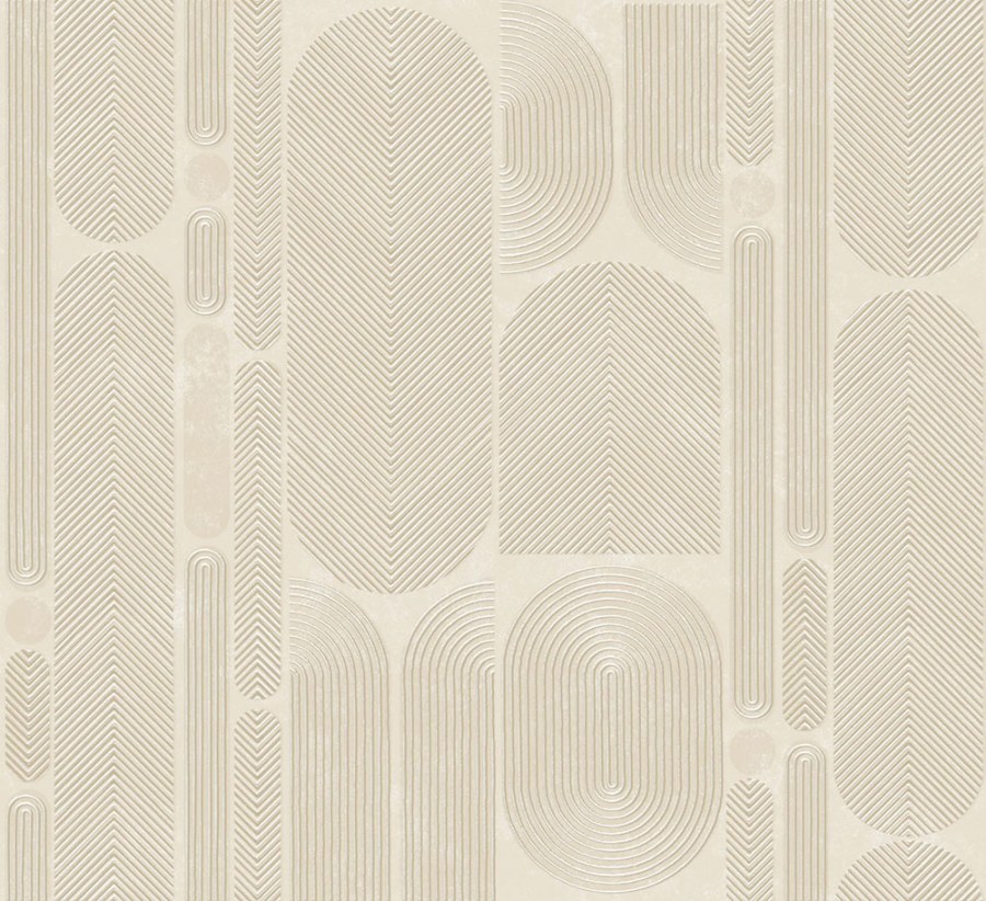 Geometrická tapeta na zeď - Tapety Yara