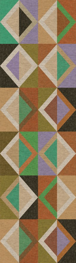 Geometrická obrazová tapeta na zeď - Tapety Yara