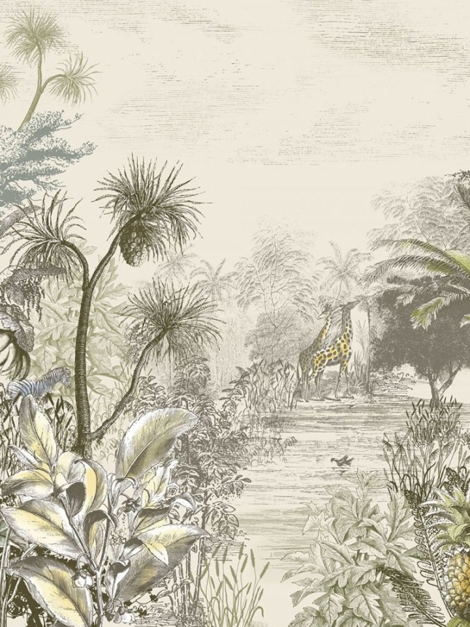 Obrazová tapeta Giraffe Natural 300620 - Tapety Yara