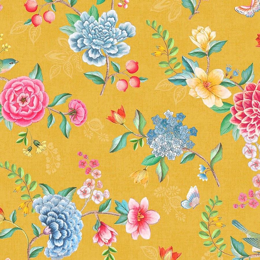 Květinová tapeta s vinylovým povrchem 300104 - Tapety Yara