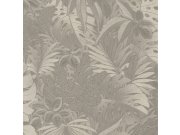 Zlatá tapeta s listy 33303