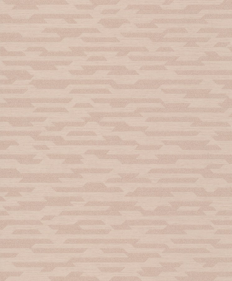 Růžová geometrická Tapeta BZ3219 - Tapety Yara