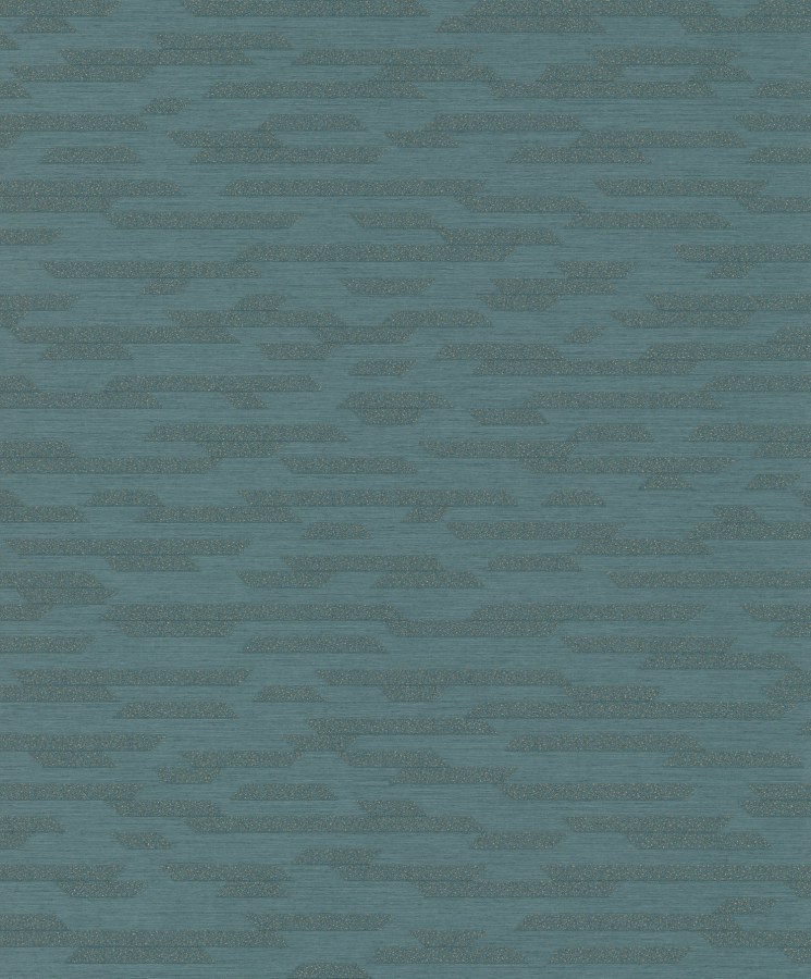 Modrá geometrická Tapeta BZ3204