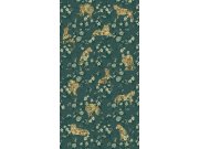 Tapety Yara - Zelená obrazová tapeta na zeď Zelená obrazová tapeta na zeď