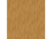 Tapety Yara - Okrová geometrická tapeta na zeď Okrová geometrická tapeta na zeď