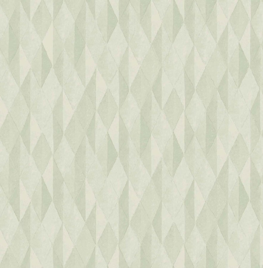 Tapety Yara - Zelená geometrická tapeta na zeď Zelená geometrická tapeta na zeď - Tapety Yara