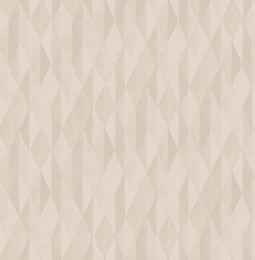 Krémová geometrická tapeta na zeď Krémová geometrická tapeta na zeď