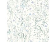 Bílá tapeta na zeď