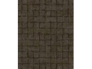 Tapety Yara - Hnědá tapeta na zeď Hnědá tapeta na zeď