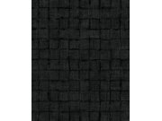 Tapety Yara - Černá tapeta na zeď Černá tapeta na zeď