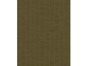 Tapety Yara - Hnědo-zelená tapeta na zeď Hnědo-zelená tapeta na zeď