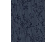 Modrá tapeta na zeď