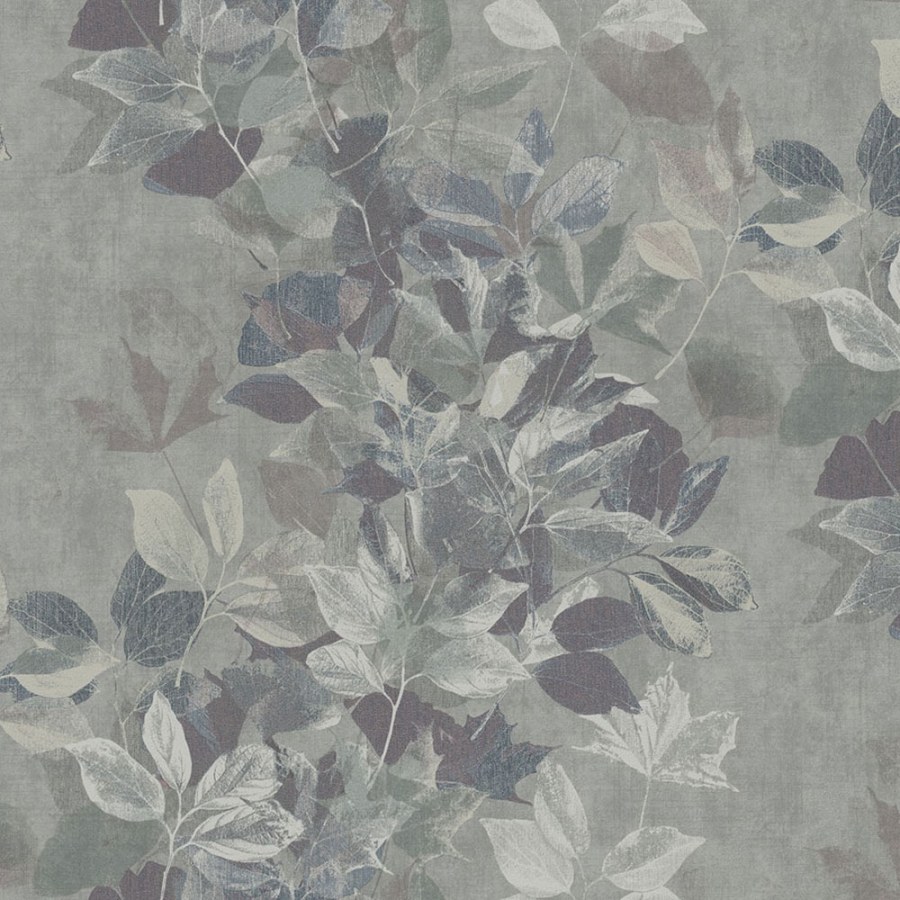 Zelená tapeta s listy - Tapety Yara