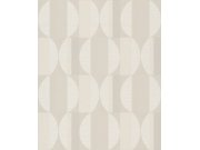 Tapety Yara - Krémová geometrická tapeta na zeď Krémová geometrická tapeta na zeď