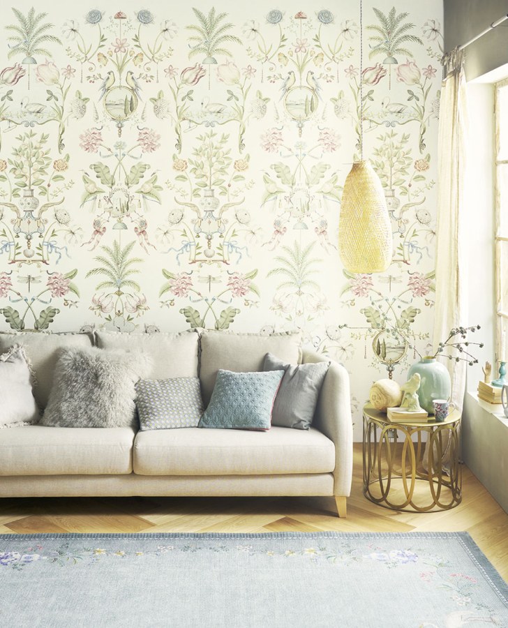 Krémová obrazová tapeta na zeď - Tapety Yara